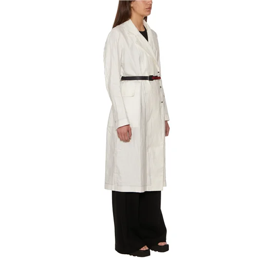 ISAAC SELLAM TRENCH IN LINO CERATO Outlet