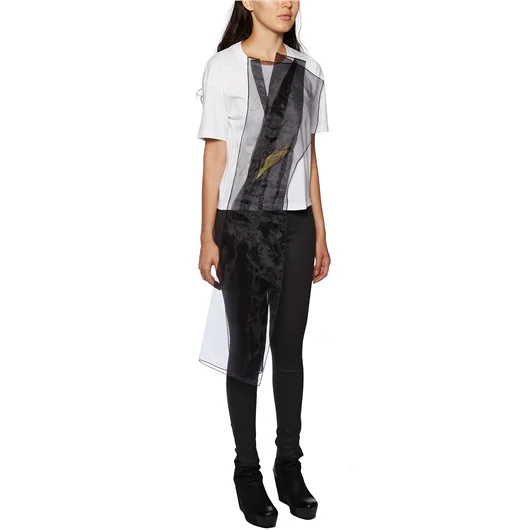 QUETSCHE_ T-SHIRT IN COTONE DRIED FLOWERS Hotsell