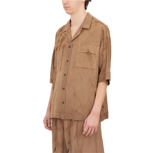 ANDREA YA'AQOV CAMICIA M/M IN CUPRO E COTONE Shopping Online
