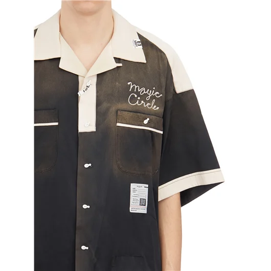 MAISON MIHARA YASUHIRO CAMICIA BOWLING IN RAYON Prezzo Ridotto