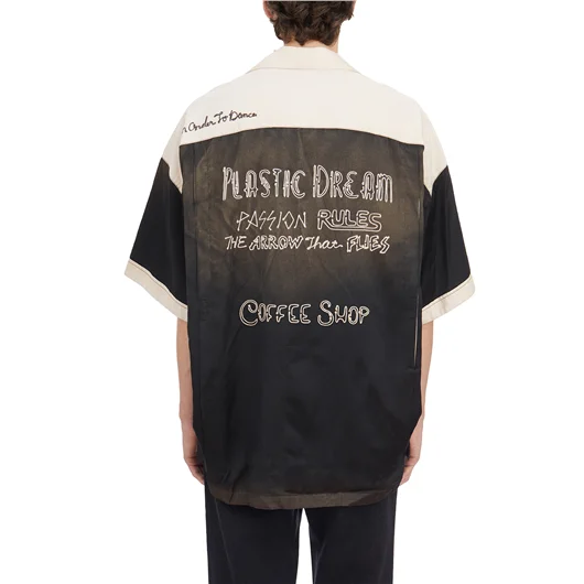 MAISON MIHARA YASUHIRO CAMICIA BOWLING IN RAYON Prezzo Ridotto
