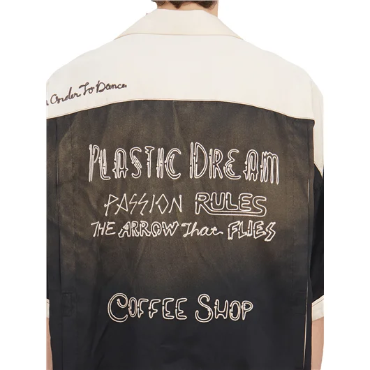 MAISON MIHARA YASUHIRO CAMICIA BOWLING IN RAYON Prezzo Ridotto
