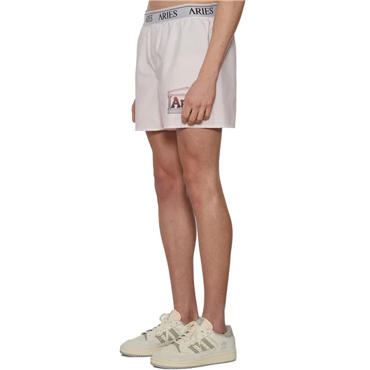 ARIES BERMUDA LOGO IN COTONE Vendite Flash