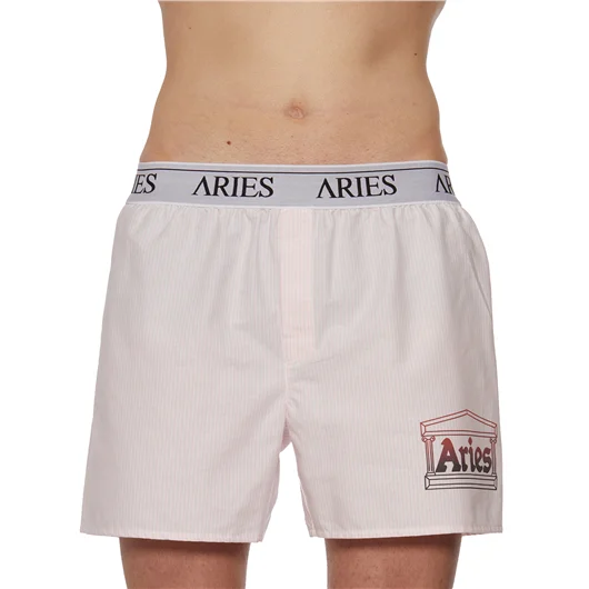 ARIES BERMUDA LOGO IN COTONE Vendite Flash