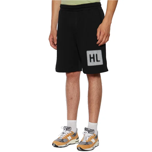 HELMUT LANG BERMUDA STENCIL IN COTONE In Saldo
