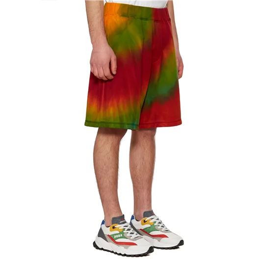 DSQUARED BERMUDA TIE DYE IN COTONE Moda