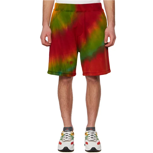 DSQUARED BERMUDA TIE DYE IN COTONE Moda