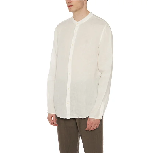 DAUB CAMICIA COREANA IN LINO Consegna Veloce