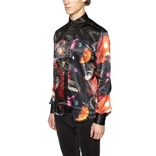 SSS WORLD CORP. CAMICIA FANTASIA ALL OVER Promozione Limitata