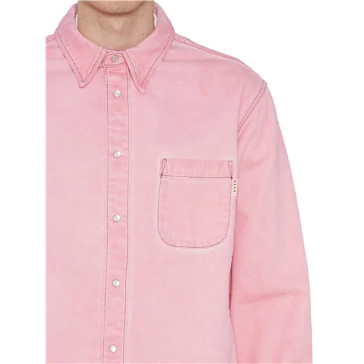 MARNI CAMICIA IN DRILL COTONE Novità