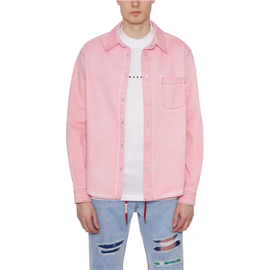 MARNI CAMICIA IN DRILL COTONE Novità