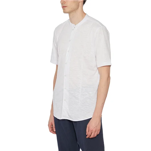 DANIELE ALESSANDRINI CAMICIA IN JERSEY STRETCH Economico