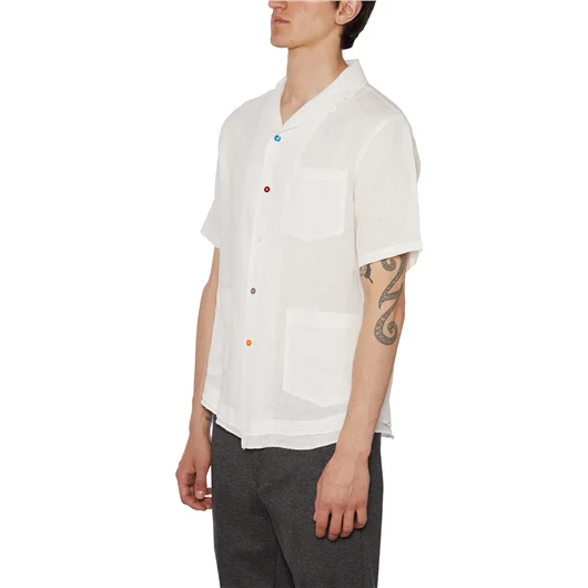 DANIELE ALESSANDRINI CAMICIA IN LINO Online