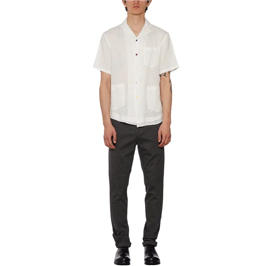 DANIELE ALESSANDRINI CAMICIA IN LINO Online