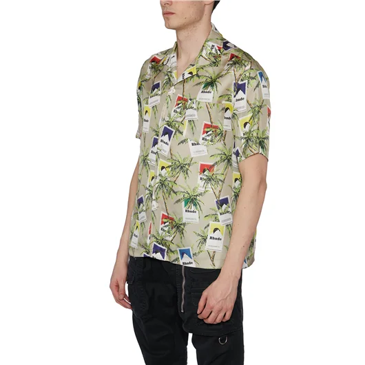 RHUDE CAMICIA IN SETA Hotsell