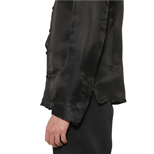 SAPIO CAMICIA IN TWILL DI SETA Vendita Calda