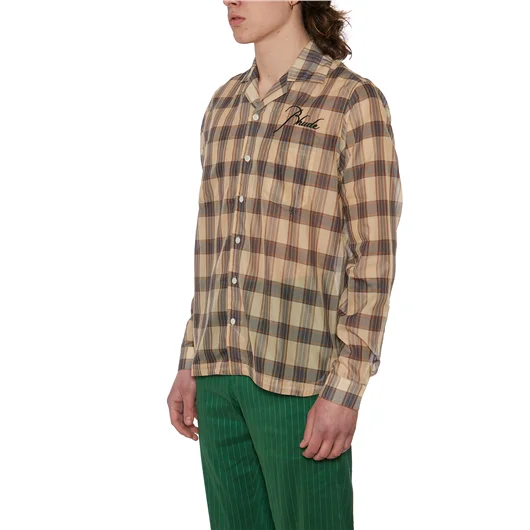 RHUDE CAMICIA LOGO IN MISTO COTONE I Più Venduti
