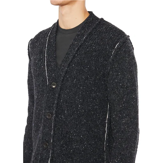DANIELE ALESSANDRINI CARDIGAN IN LANA Spedizione Gratuita