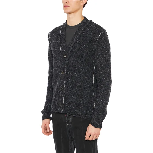 DANIELE ALESSANDRINI CARDIGAN IN LANA Spedizione Gratuita