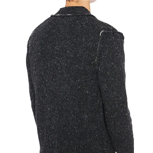 DANIELE ALESSANDRINI CARDIGAN IN LANA Spedizione Gratuita