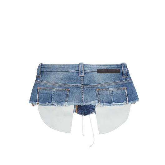 BEN TAVERNITI UNRAVEL CINTURA DENIM LACE UP Negozi Online