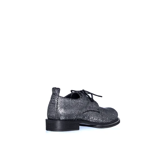 ANN DEMEULEMEESTER DERBY STRINGATA IN ARGENTO Presa