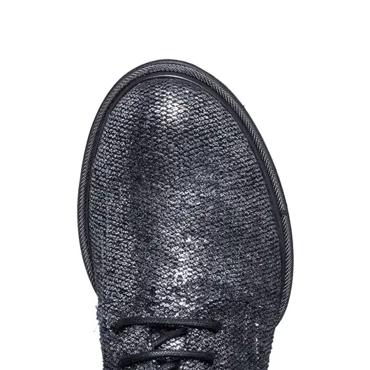 ANN DEMEULEMEESTER DERBY STRINGATA IN ARGENTO Presa