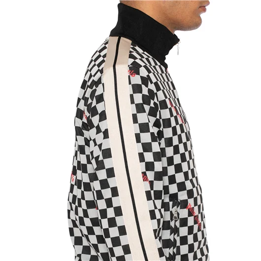 PALM ANGELS FELPA CLASSIC TRACK JQRD DAMIER Offerta