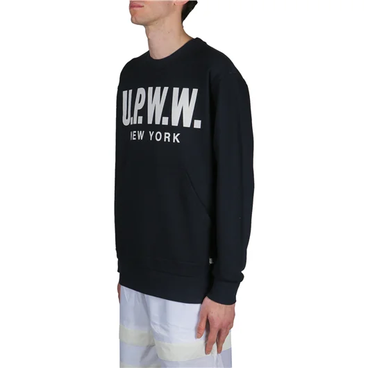 U.P.W.W. FELPA CREWNECK CON INSERTI Offerte speciali