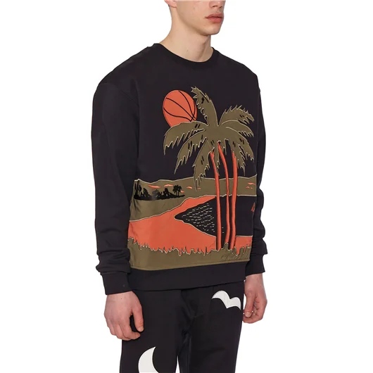 JUST DON FELPA GIROCOLLO IN COTONE Super Saving Price
