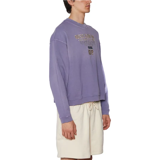GUESS USA FELPA GIROCOLLO IN COTONE Ultimi tre giorni