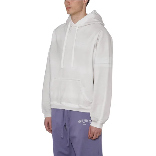 GUESS USA FELPA IN COTONE CON CAPPUCCIO Only for today