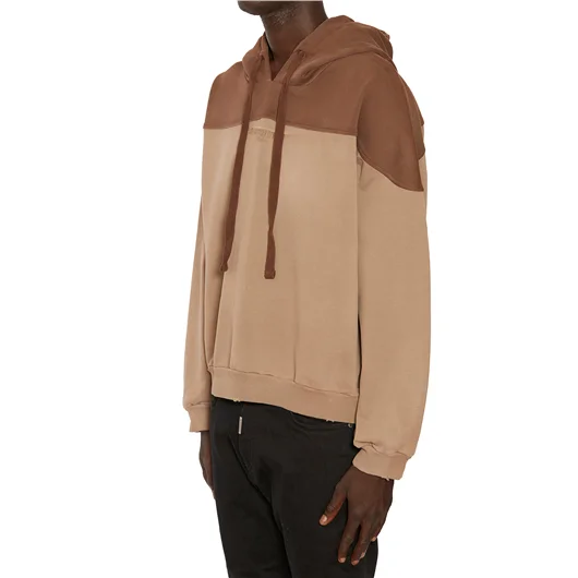GUESS USA FELPA IN COTONE CON CAPPUCCIO Sostegno trimestrale