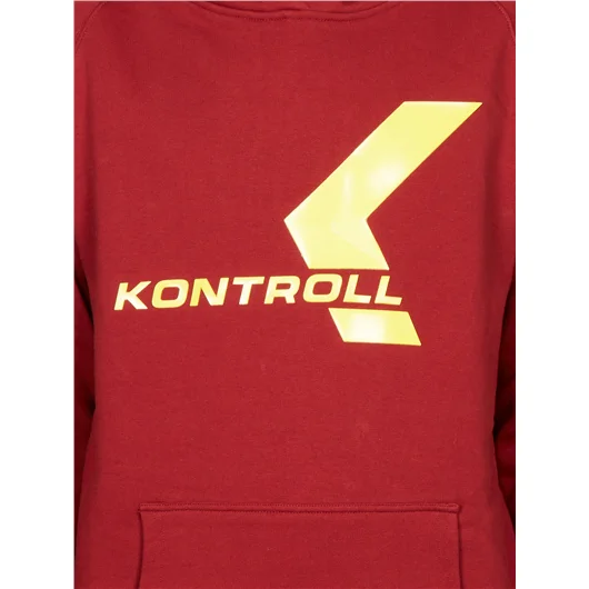 KAPPA KONTROLL FELPA IN COTONE CON LOGO IN GOMMA Officina
