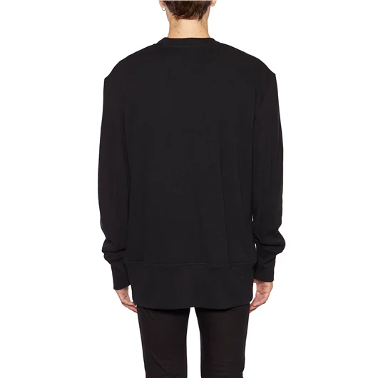 ANN DEMEULEMEESTER FELPA IN COTONE CON STAMPA Limitato a 3 giorni
