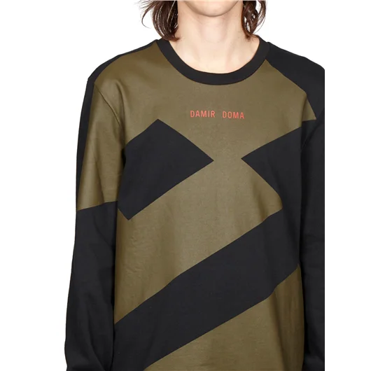 DAMIR DOMA FELPA IN COTONE STAMPATA Sconti questo mese