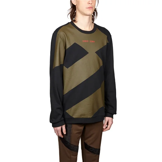 DAMIR DOMA FELPA IN COTONE STAMPATA Sconti questo mese