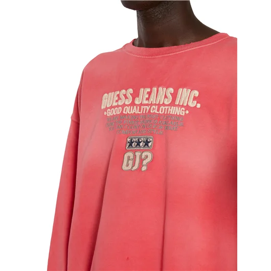 GUESS USA FELPA LOGO IN COTONE Promozione