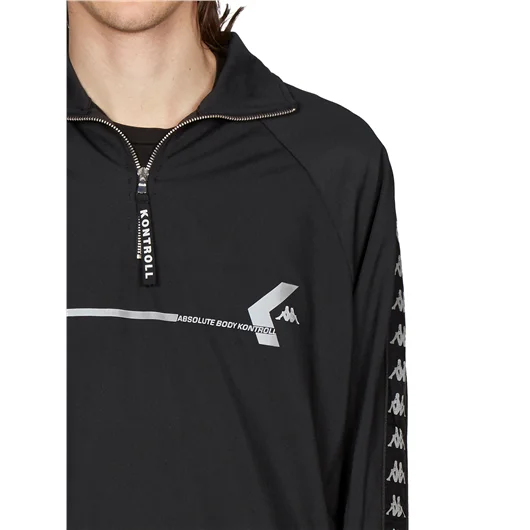 KAPPA KONTROLL FELPA TRACK TOP HALF ZIP Consegna Veloce