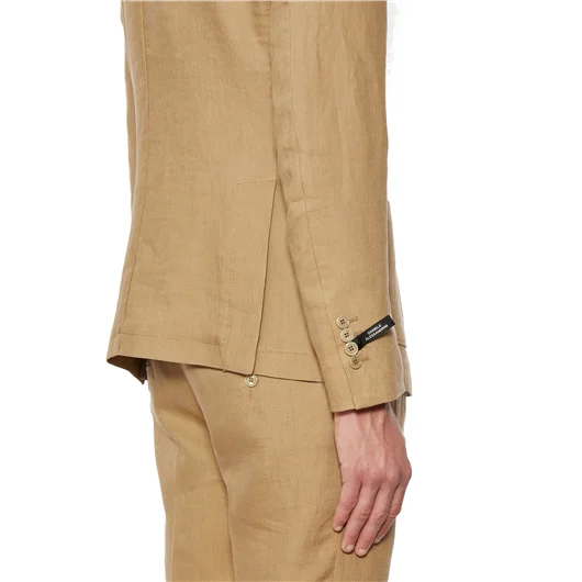 DANIELE ALESSANDRINI GIACCA MONOPETTO IN LINO Outlet