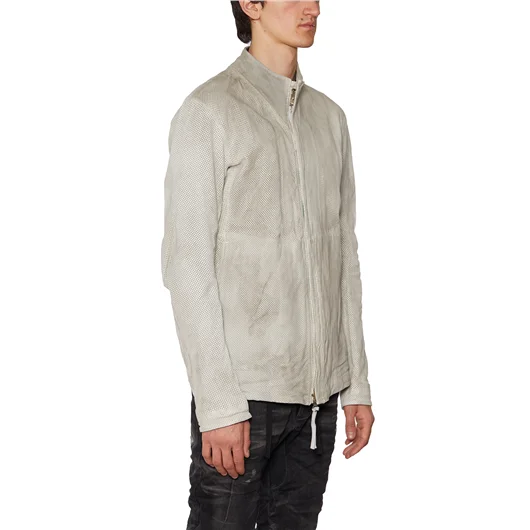 BORIS BIDJAN SABERI GIUBBINO IN PELLE Grande vendita