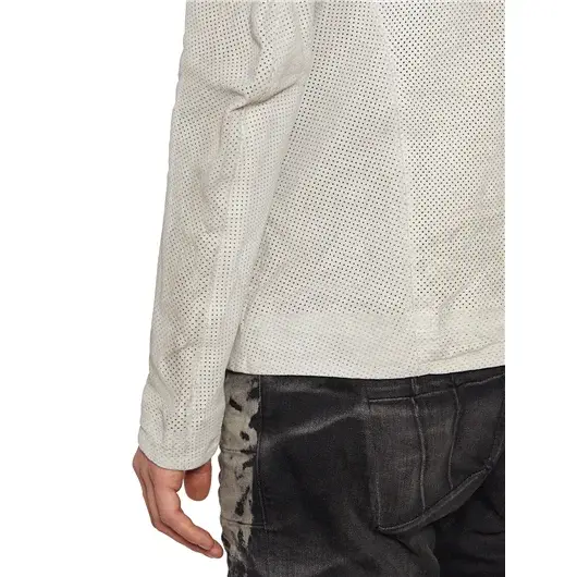 BORIS BIDJAN SABERI GIUBBINO IN PELLE Grande vendita