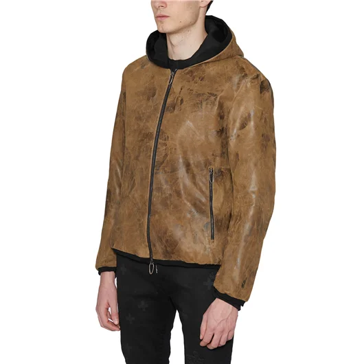 DANIELE BASTA GIUBBOTTO IN CAMOSCIO Black Friday