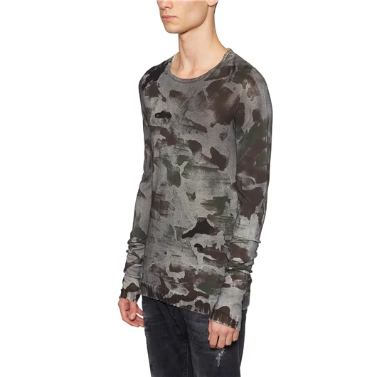 MD75 MAGLIA GIROCOLLO CAMOUFLAGE Prezzo basso