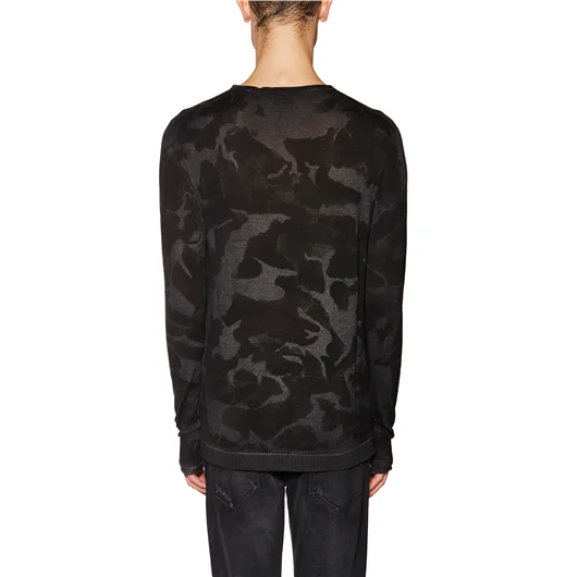 MD75 MAGLIA IN LANA CAMOUFLAGE Esporta salva