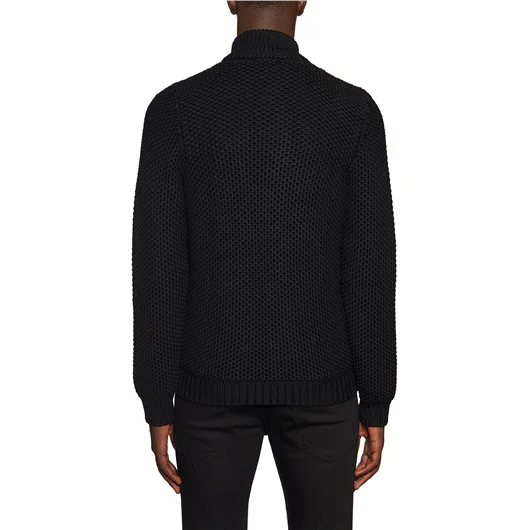 PAOLO PECORA MAGLIA IN LANA CON ZIP Black Friday Prezzi