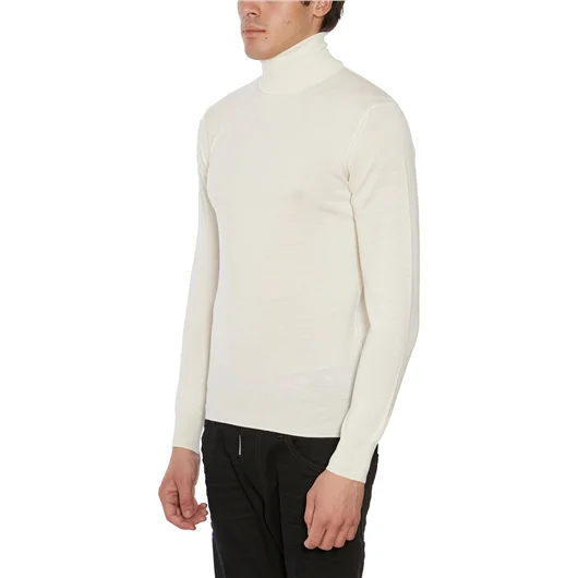 PAOLO PECORA MAGLIA LUPETTO IN LANA 50% di sconto per tempo limitato