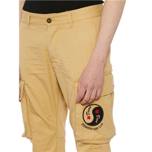 DSQUARED PANTALONE CARGO IN COTONE Qualità