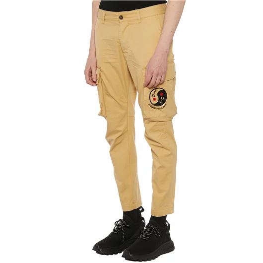 DSQUARED PANTALONE CARGO IN COTONE Qualità