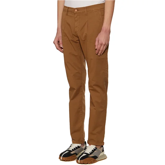 DANIELE ALESSANDRINI PANTALONE CHINO IN COTONE Spedizione Gratuita